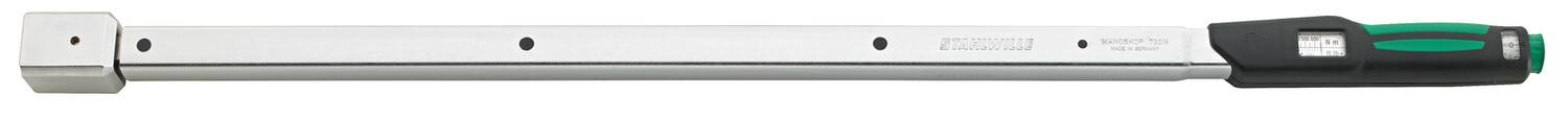 Clé dynamométrique MANOSKOP® à attachement pour embouts réf. 730NII- Taille 65 - 22x18