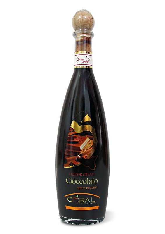 Crema di Liquore al Cioccolato, Bottiglia: 500 ml