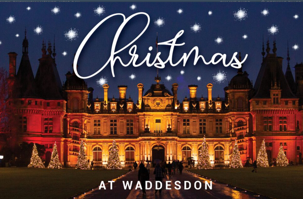 Christmas at Waddesdon Manor for National Trust Members