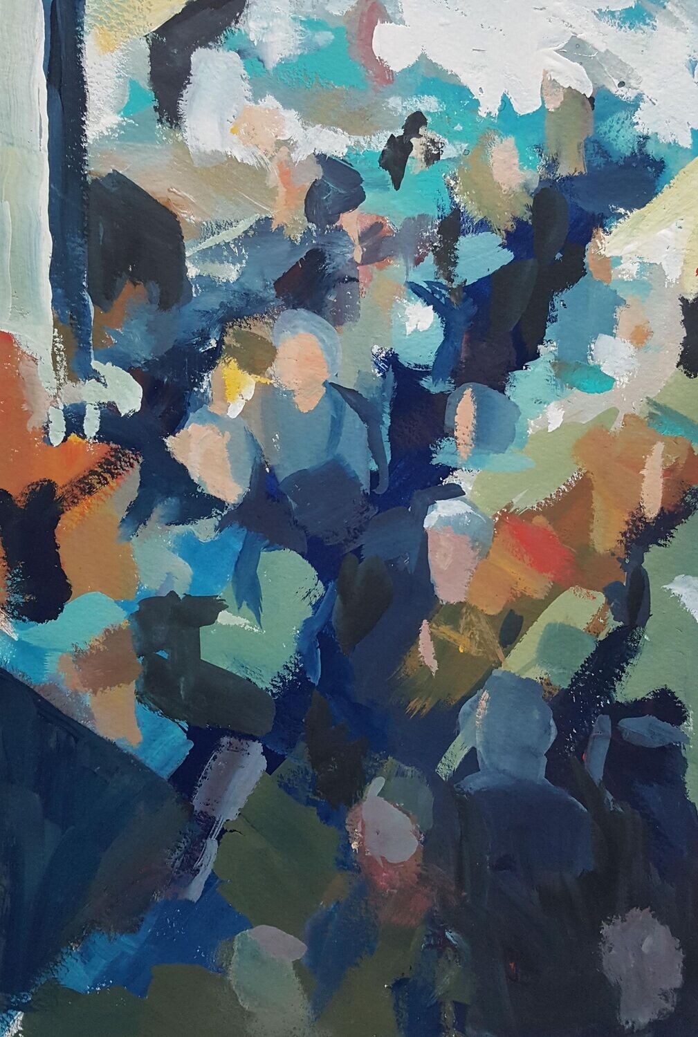 Painting with Acrylics - Towards Abstraction,  Keith Billington, Saturday 5th April, 10am-4pm