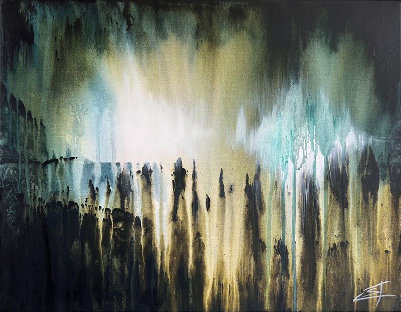 Charli Farquharson Acrylic Evening Class. Tuesdays 7pm-9.30pm