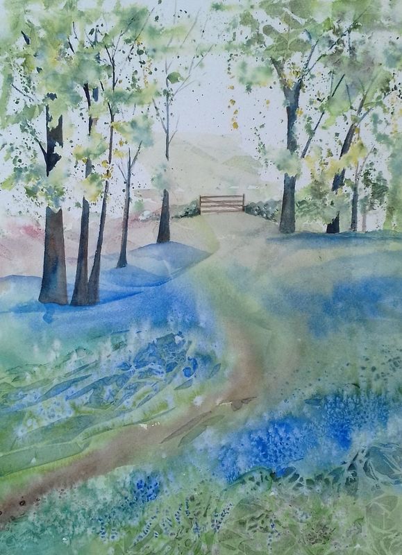 Kathryn Wickson Watercolour Classes,  Wednesday Evenings, 7-9.30pm, Autumn Term