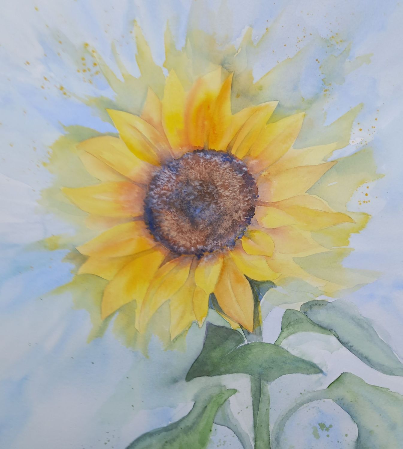25th January Workshop  Kathryn Wickson: Watercolour  Flowers 10am-4pm