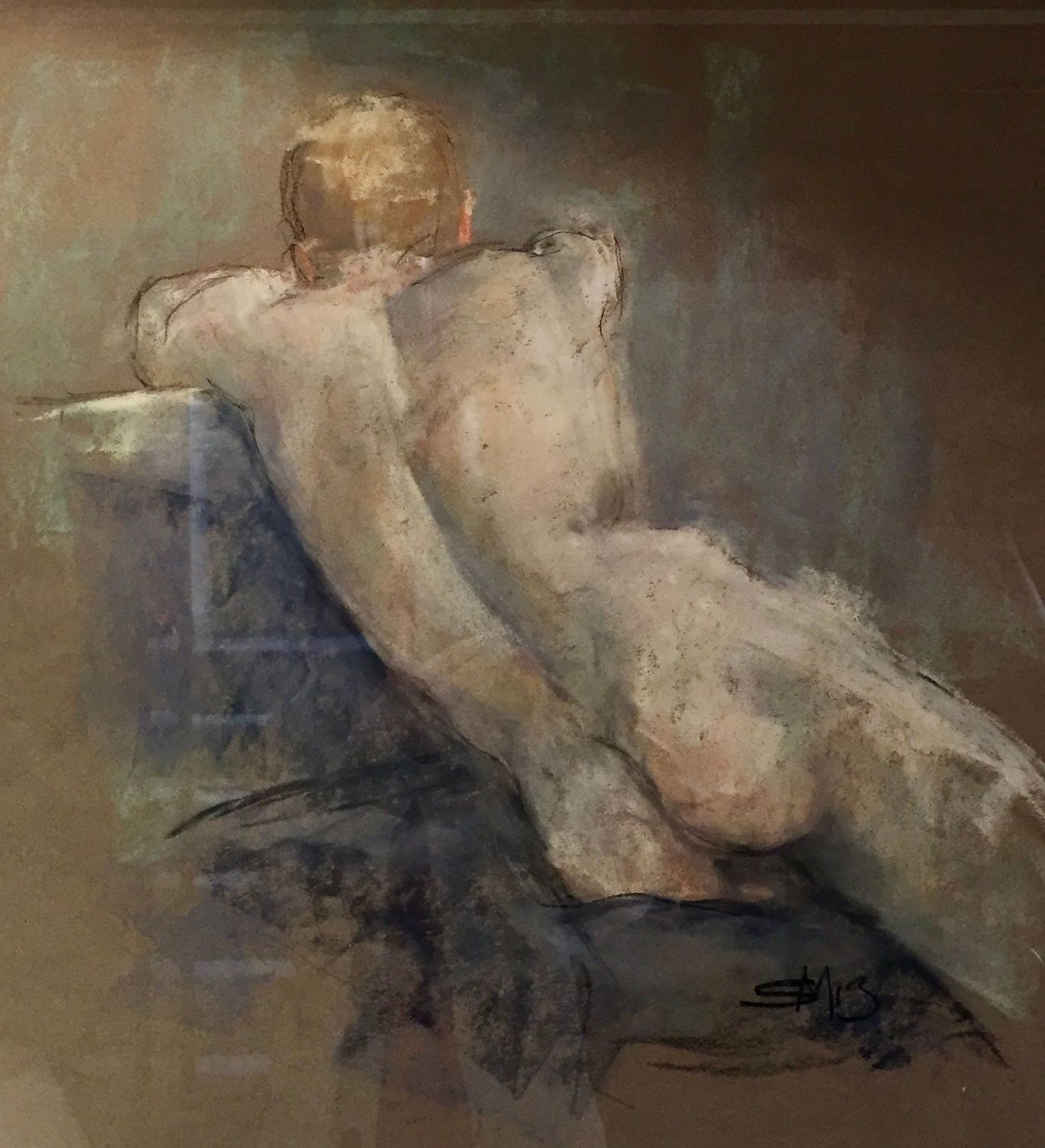 Monday 10am Life Painting with no Tutor, Summer term