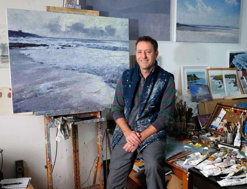 Andrew Barrowman Oil Landscapes Saturday 14th June