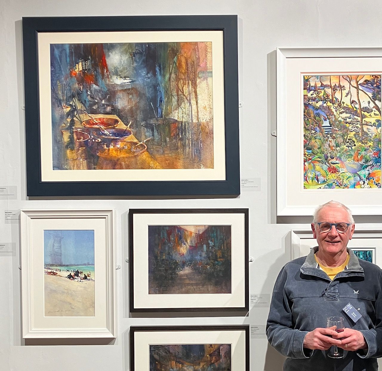 Brian Smith: Capturing life, light and atmosphere in watercolour. 16th August 10am-4pm