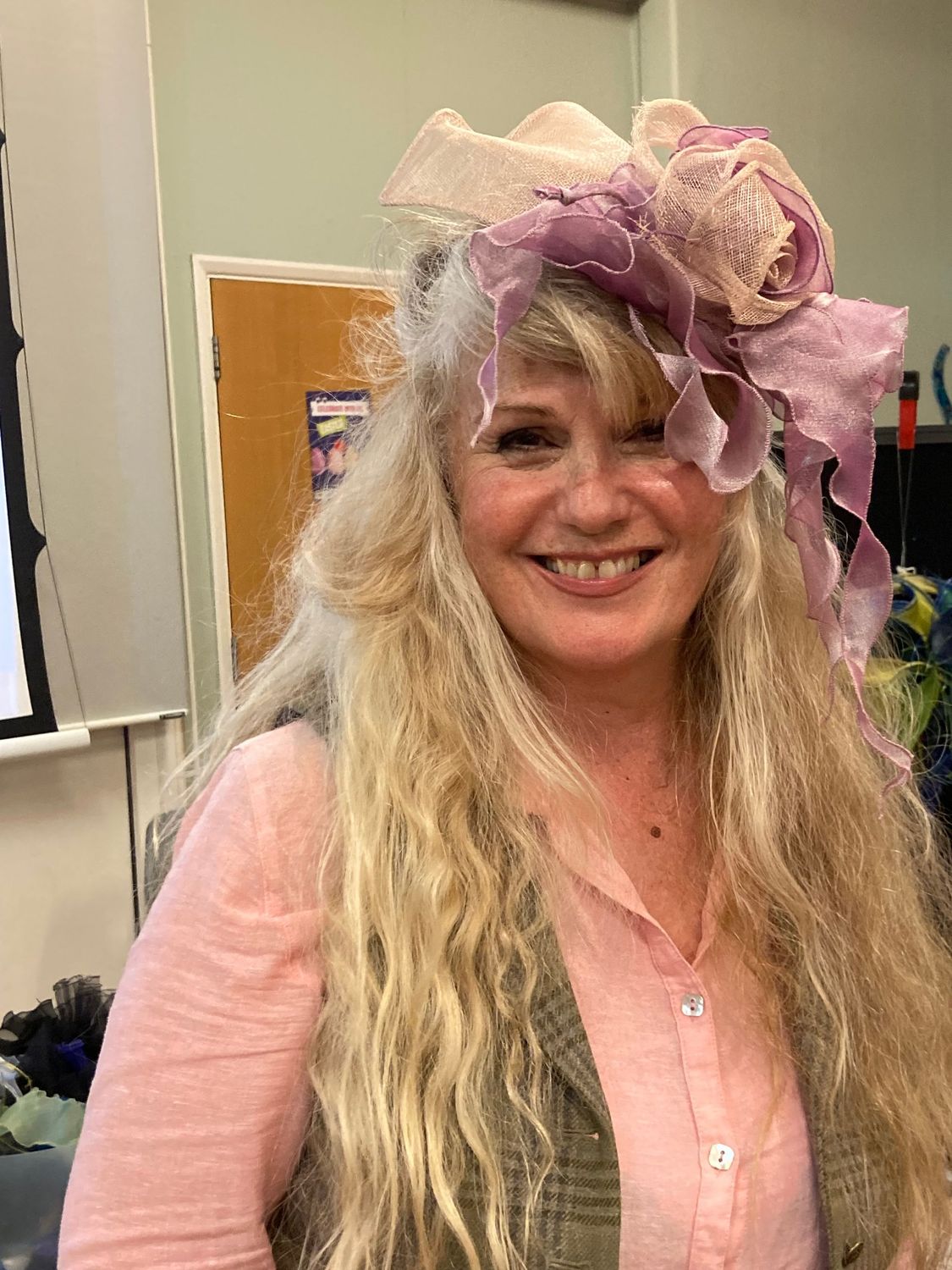 Popi Koutentaki: 'Try It!' Oil Painting