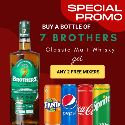 7 Brothers Classic Malt Blended Whiskey