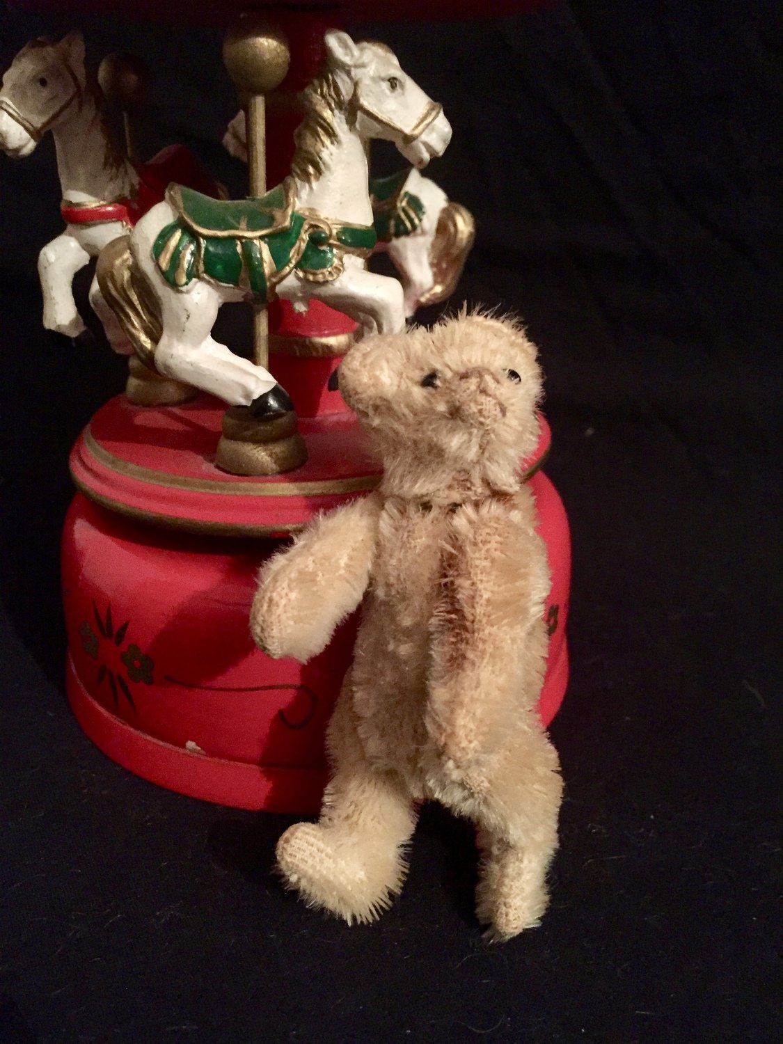 antique miniature steiff bear