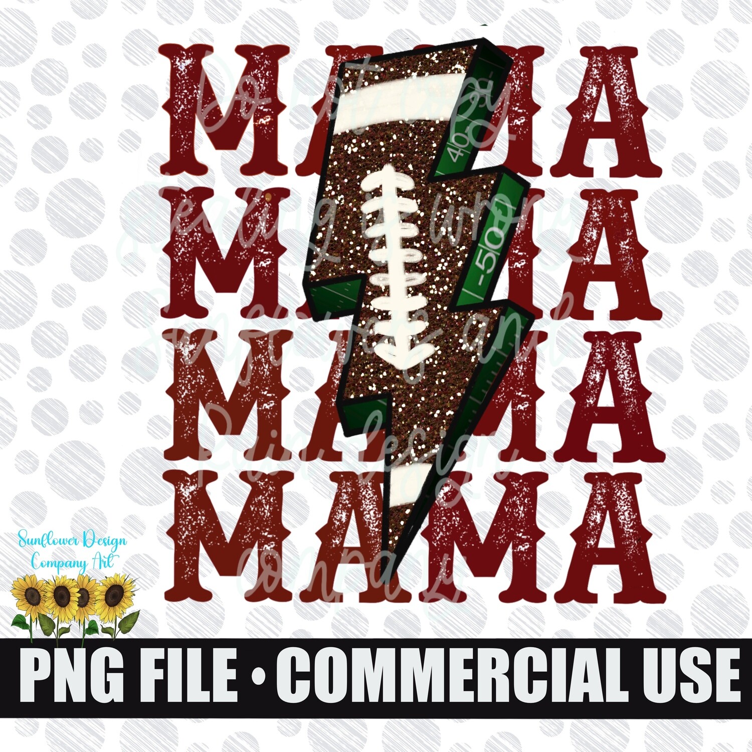 Football mama Sublimation Design PNG,Stacked Distressed Lightning Bolt, glitter,Hand Drawn clip art clipart INSTANT DOWNLOAD