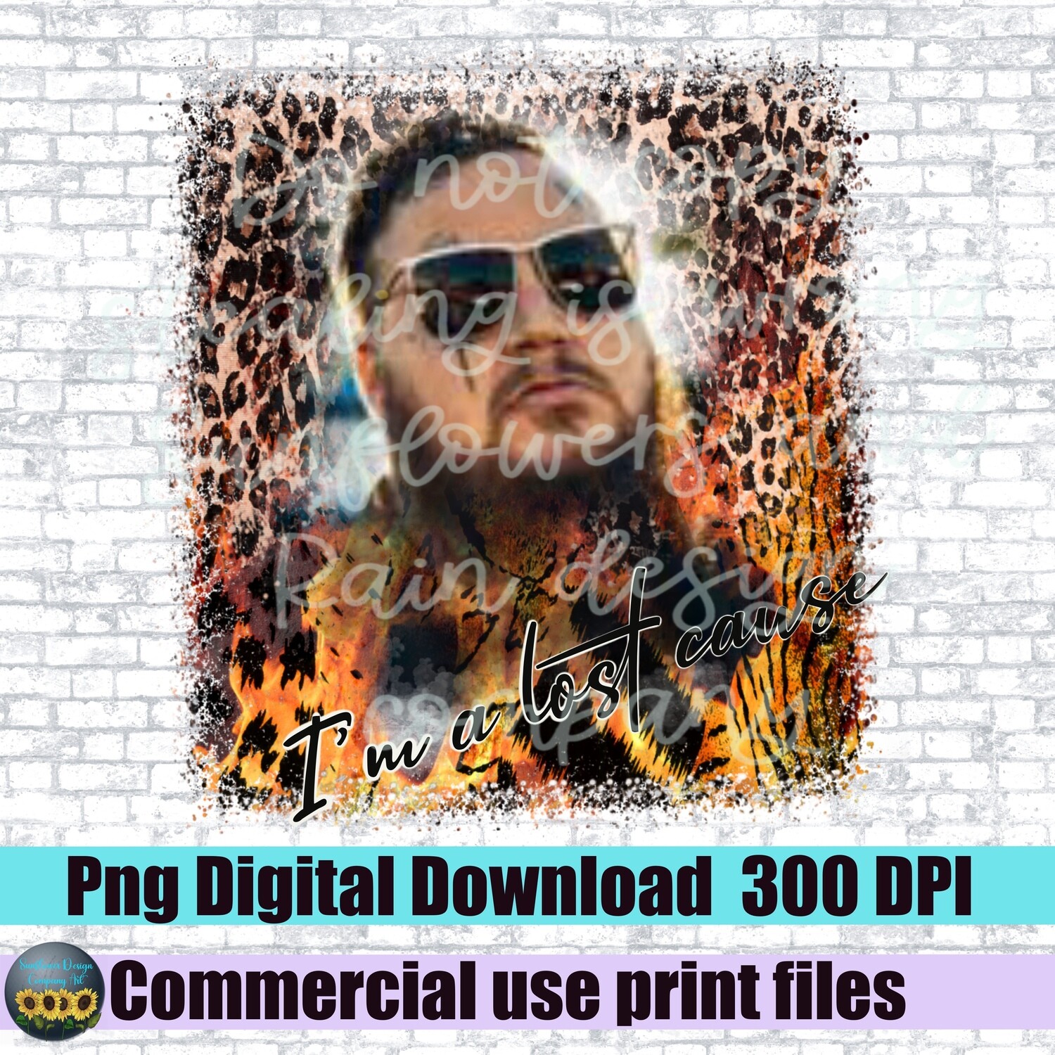 I’m a lost cause  png ,jellyroll png.  band design. Sublimation T-shirts digital download. Ready to print. Png fil