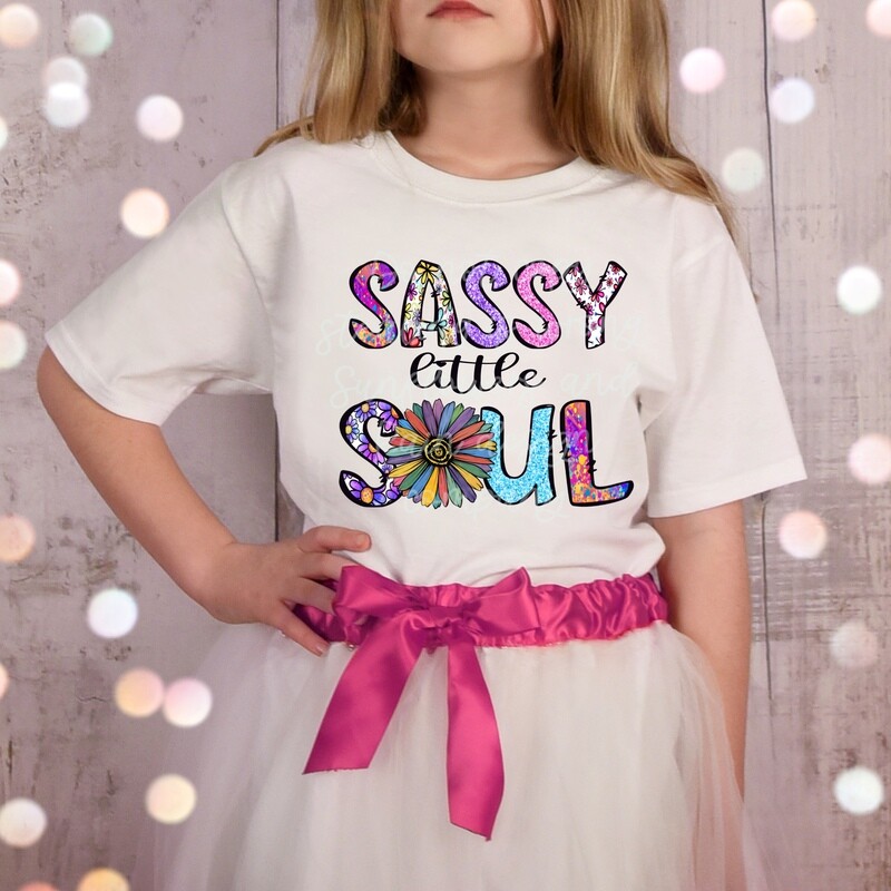 Sassy Soul sunflowers  PNG, Toddler PNG, Sassy png, Onesie png, newborn png, Instant Download, Sublimation File