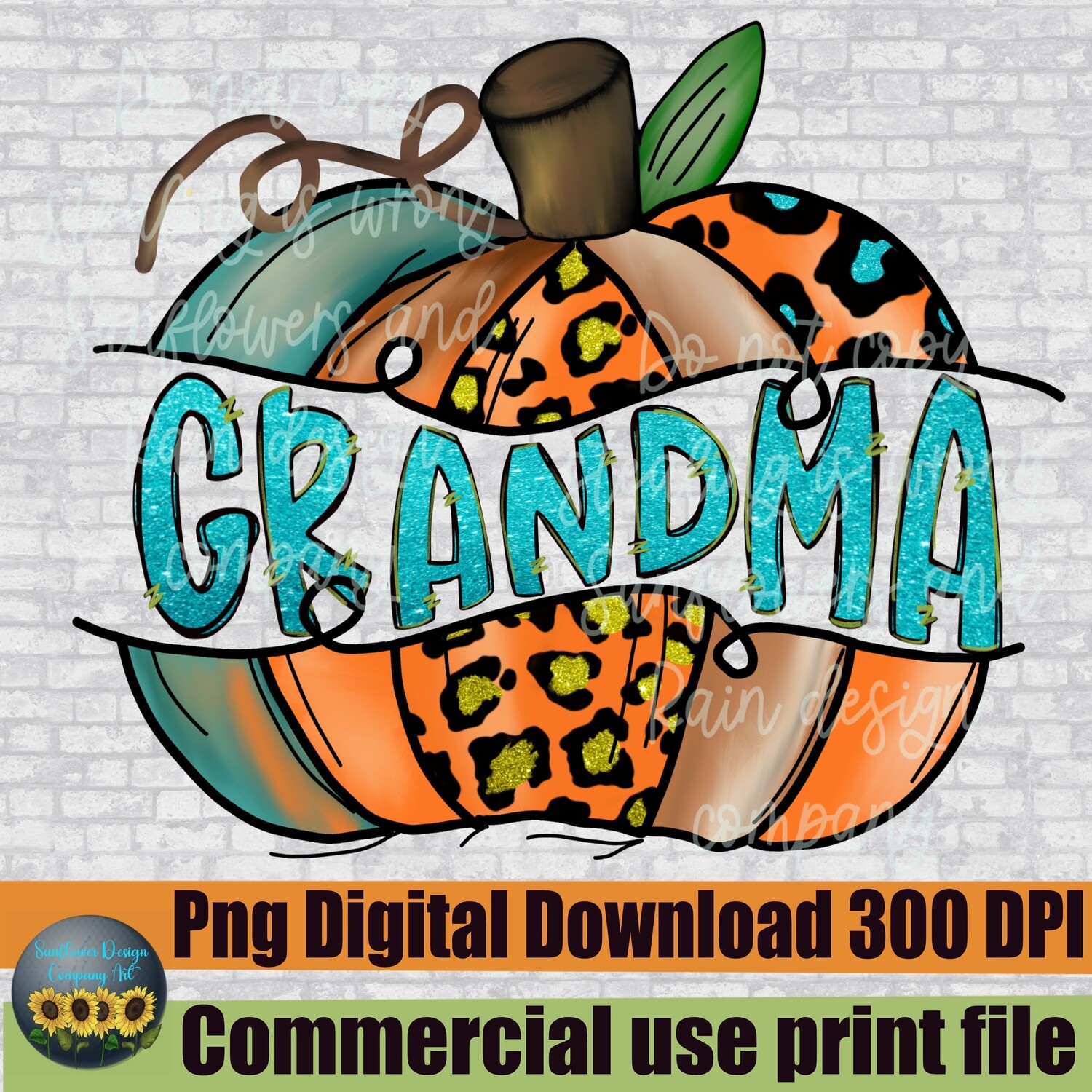 Grandma PNG Fall Sublimation Design, Fall Png,Autumn Sublimation,Retro Fall designs, Cute fall png, Retro mama png, Thanksgiving png,Cheetah