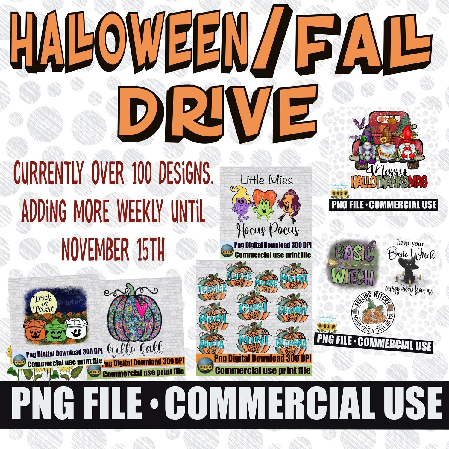 2022 Halloween / Fall  drive