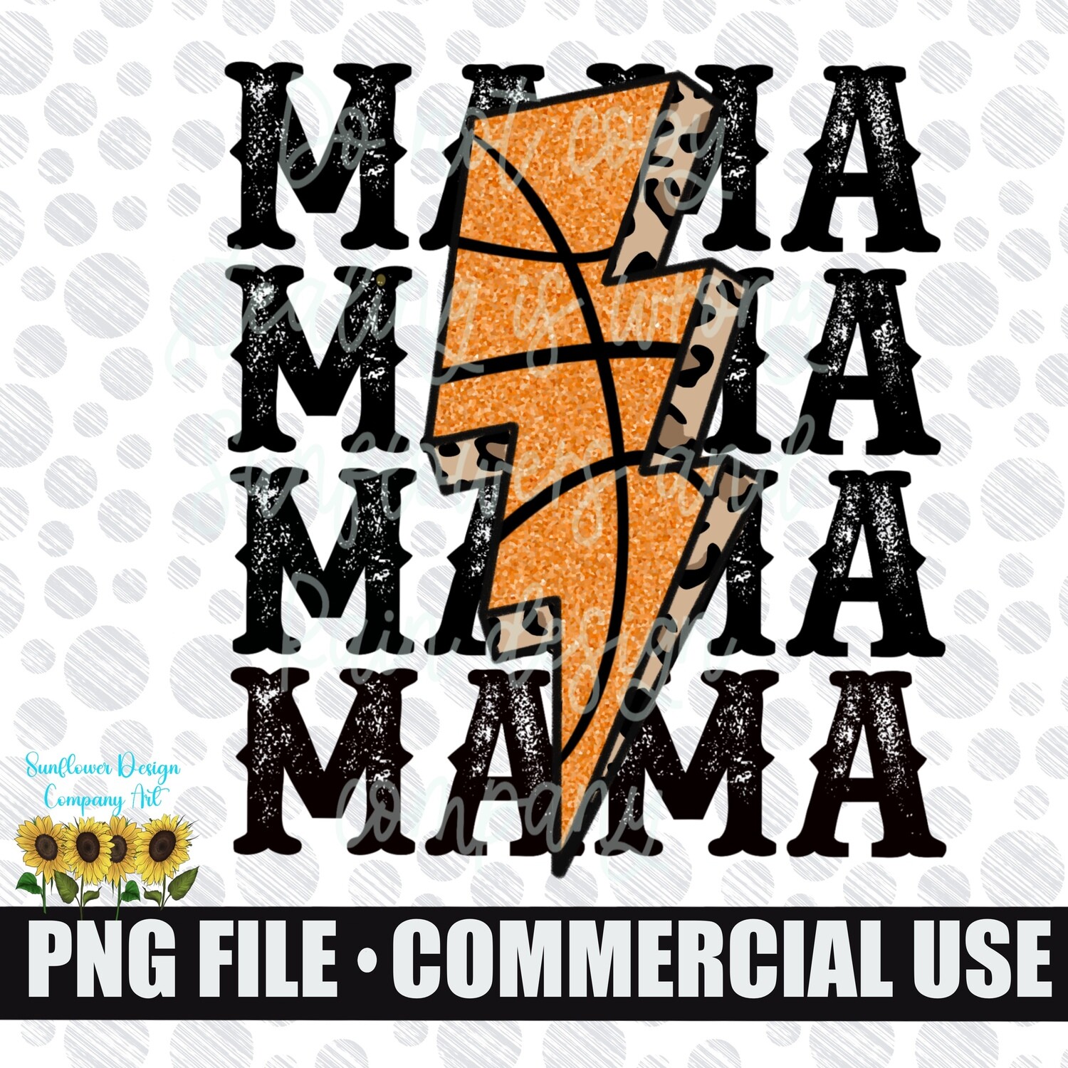 Mama stacked retro distressed font. Basketball mom. Basketball lightning bolt png file for sublimation shirts. Digital download.