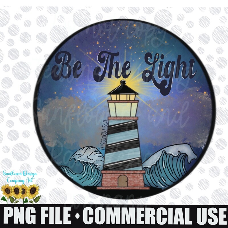 Be light light.  Png file for sublimation shirts