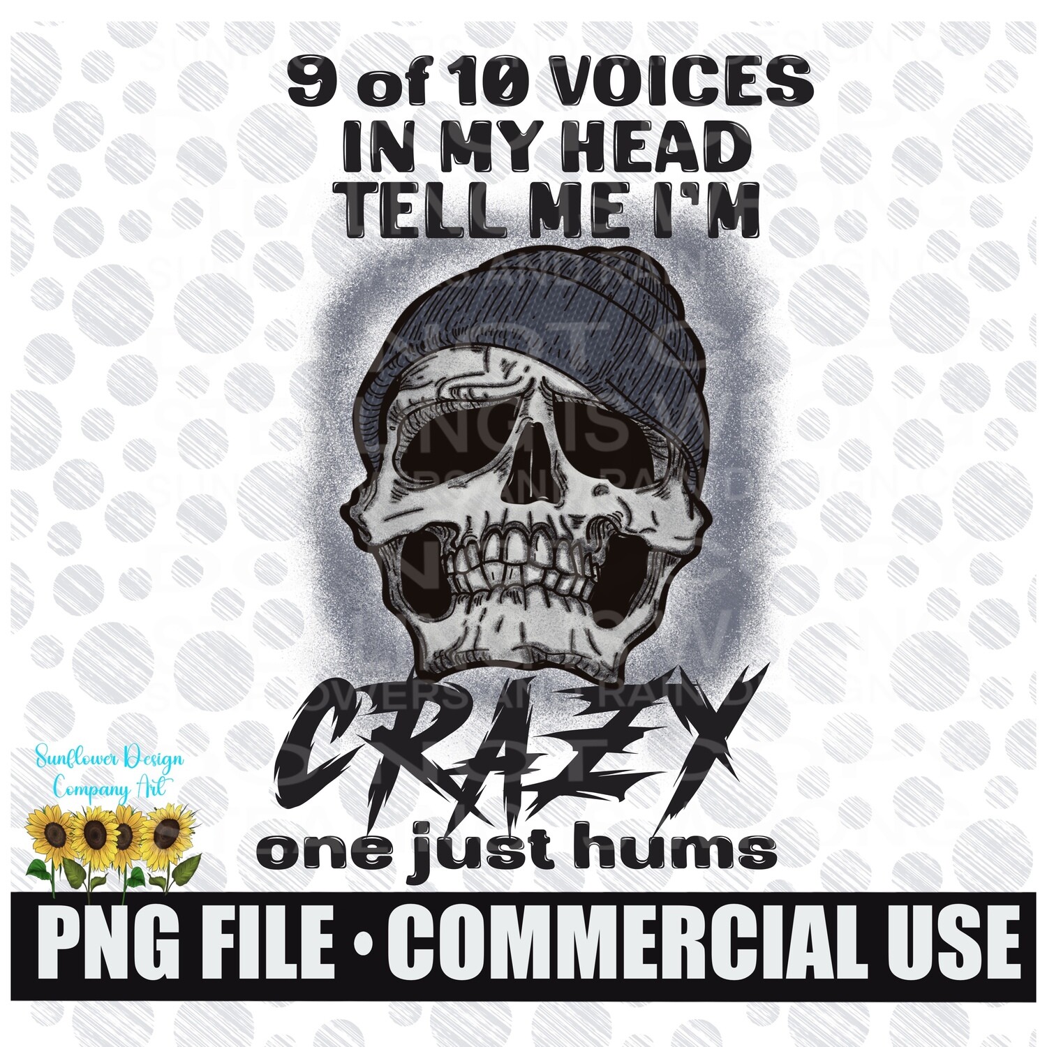 Voices in my head png file for sublimation shirts