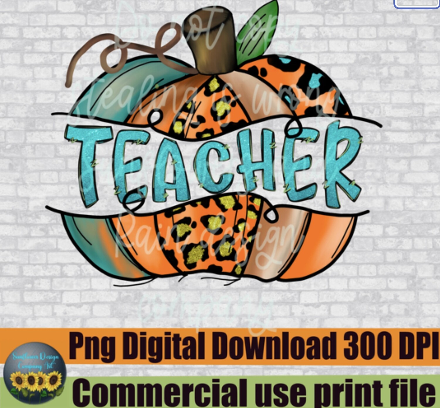 Teacher PNG- Fall Sublimation Design,Fall Png,Autumn Sublimation,Retro Fall designs, Cute fall png, Retro mama png, Thanksgiving png,Cheetah