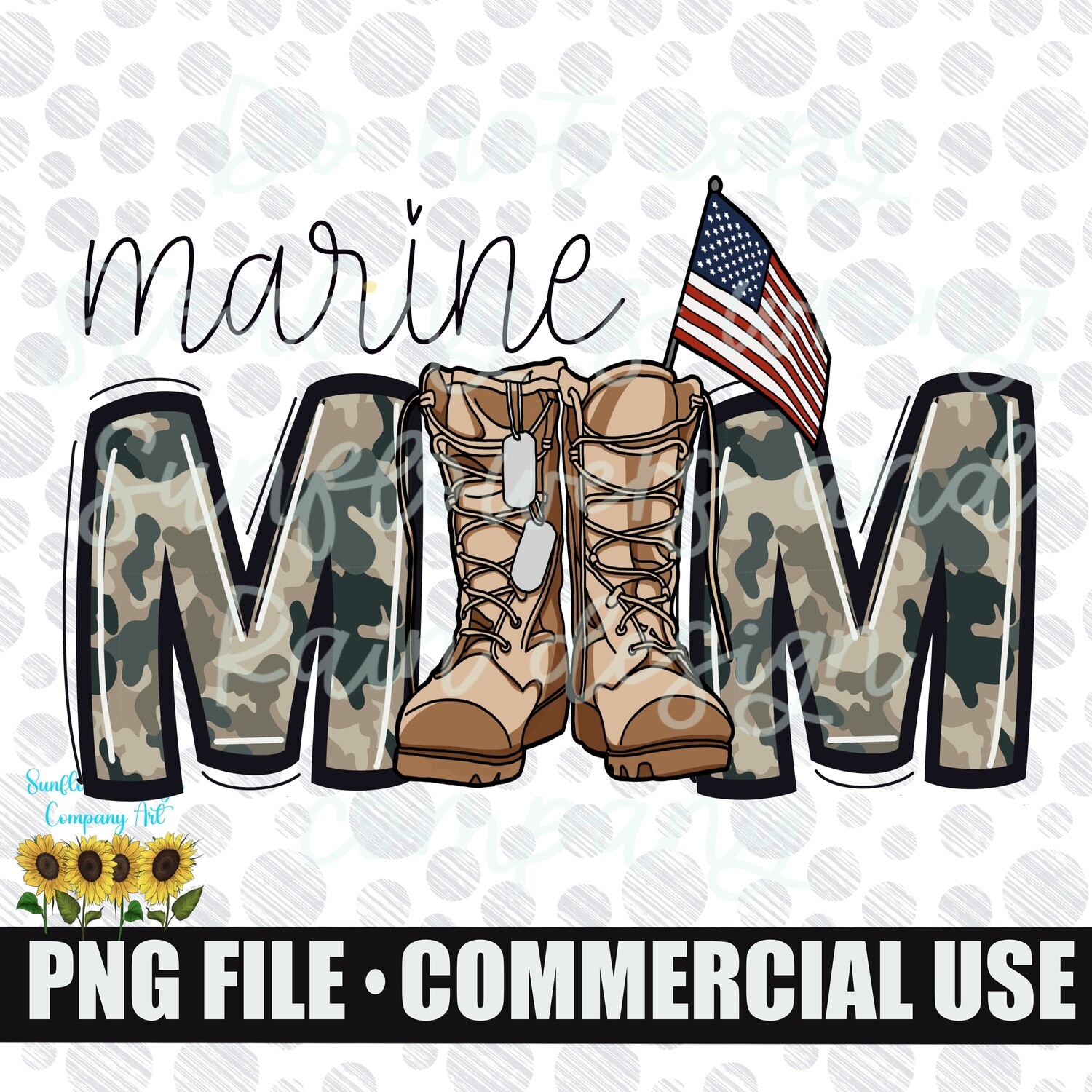 Marine  mom png file for sublimation T-shirts. Digital download. Support our troops. Patriotic sublimation designs. American flag png