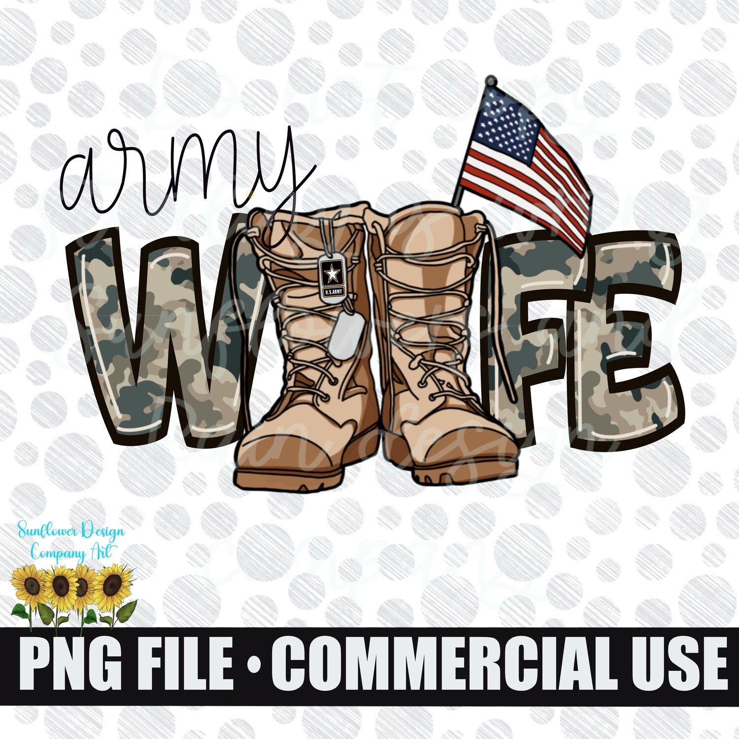 Army mom png file for sublimation T-shirts. Digital download. Support our troops. Patriotic sublimation designs. American flag png