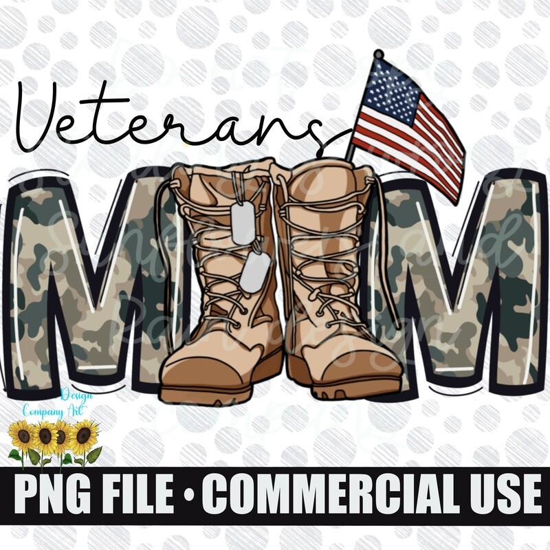 Veteran mom png file for sublimation
Veteran wife png file 
Bundle