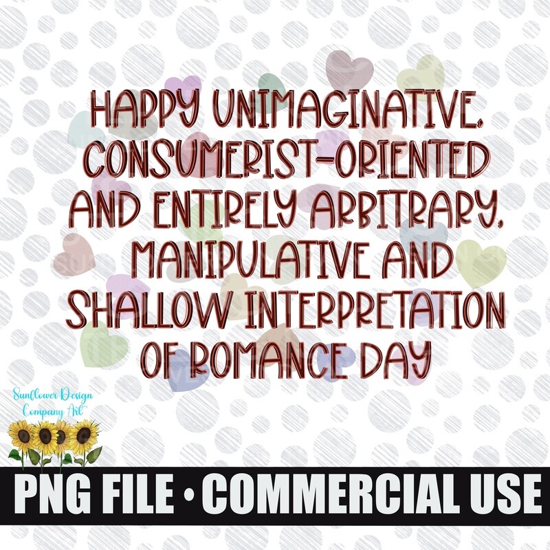 Anti Valentine’s Day png file.