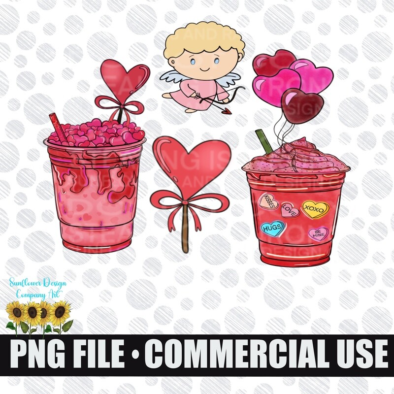 Valentines Day clip art bundle