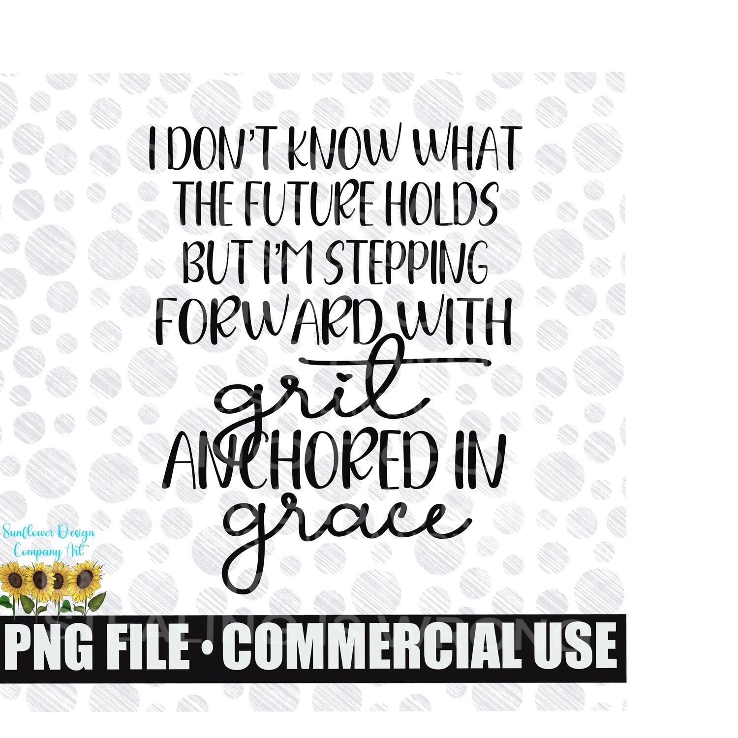 Grit and grace   png file