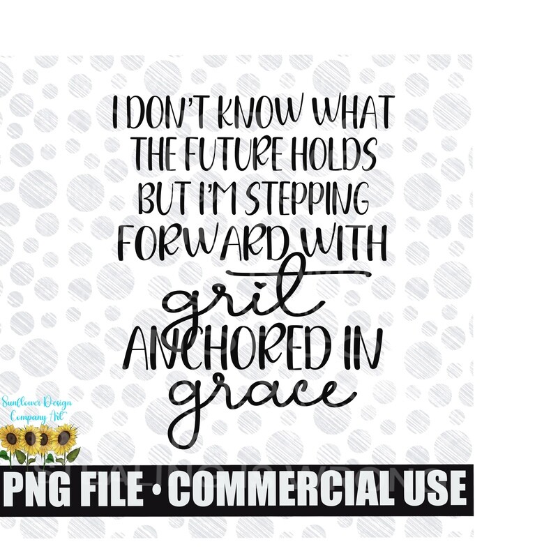 Grit and grace   png file