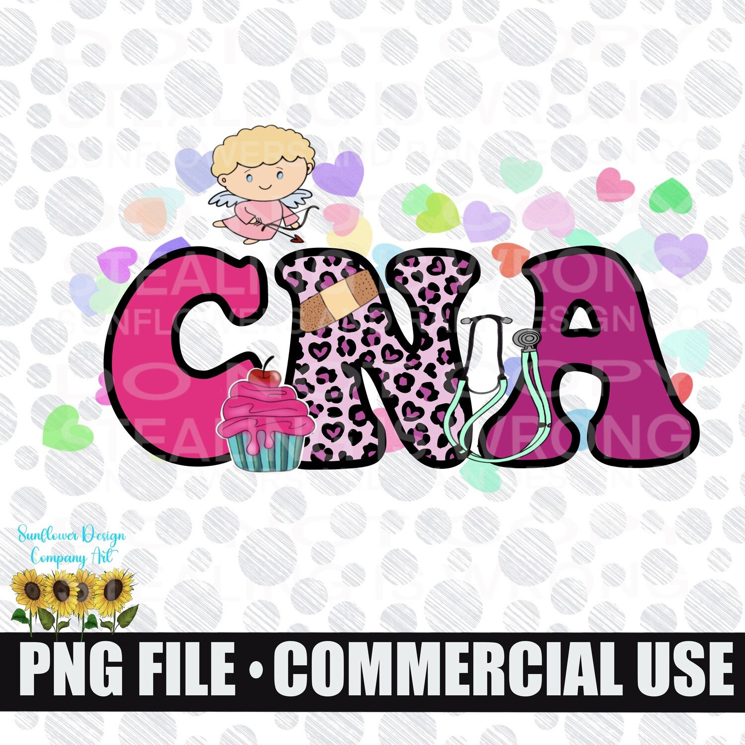 Cna Valentine’s Day png file.