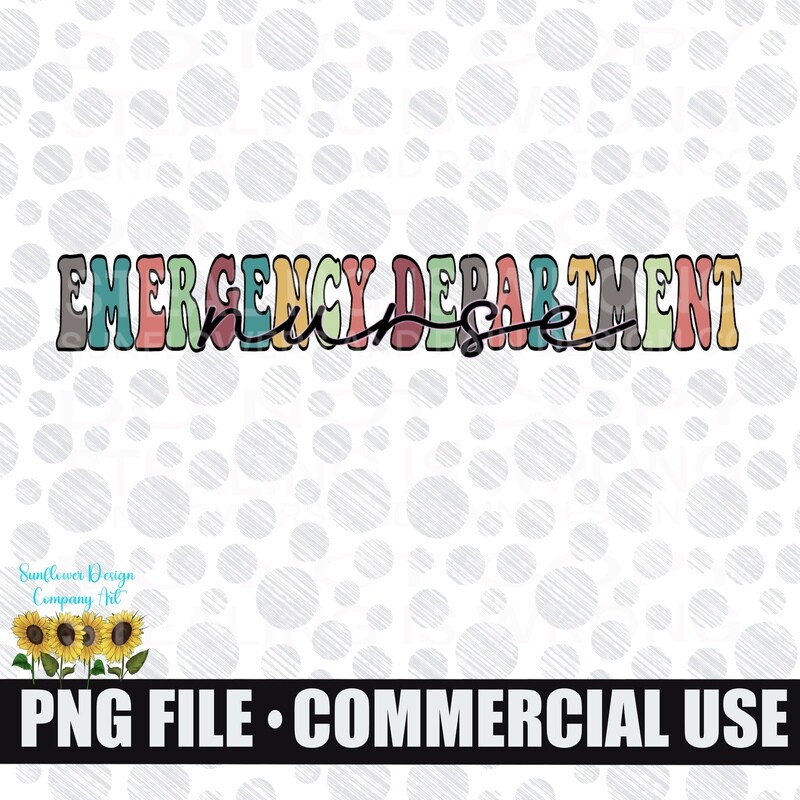 Emergency Department  Nurse png file