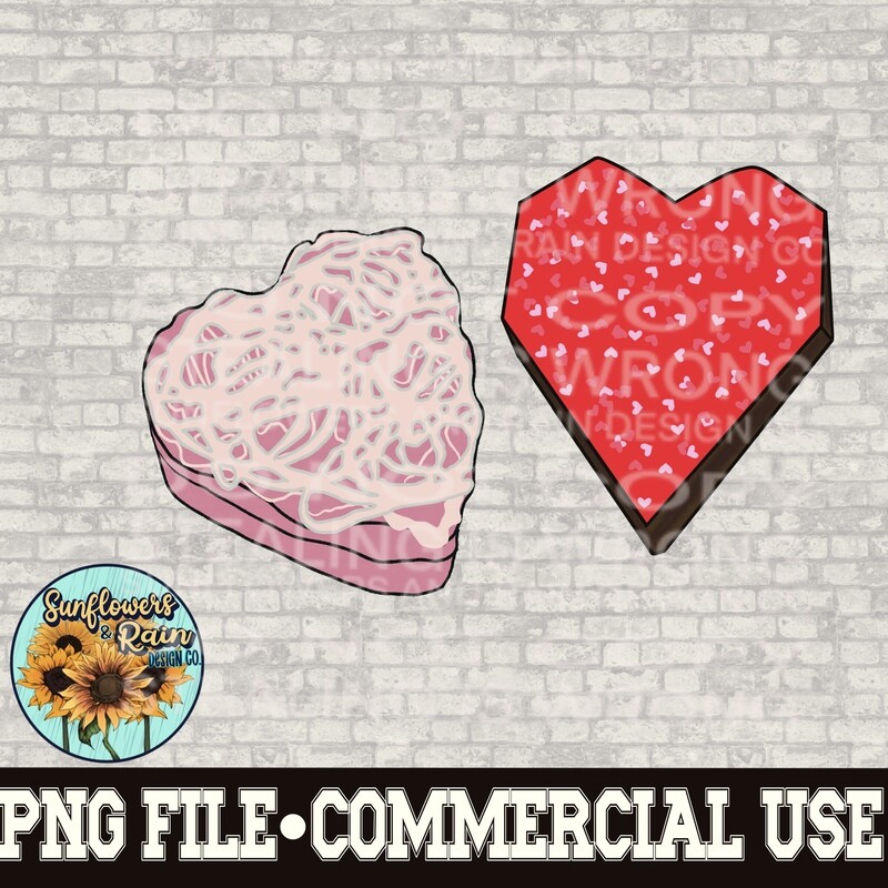 Valentines snack  clipart png file