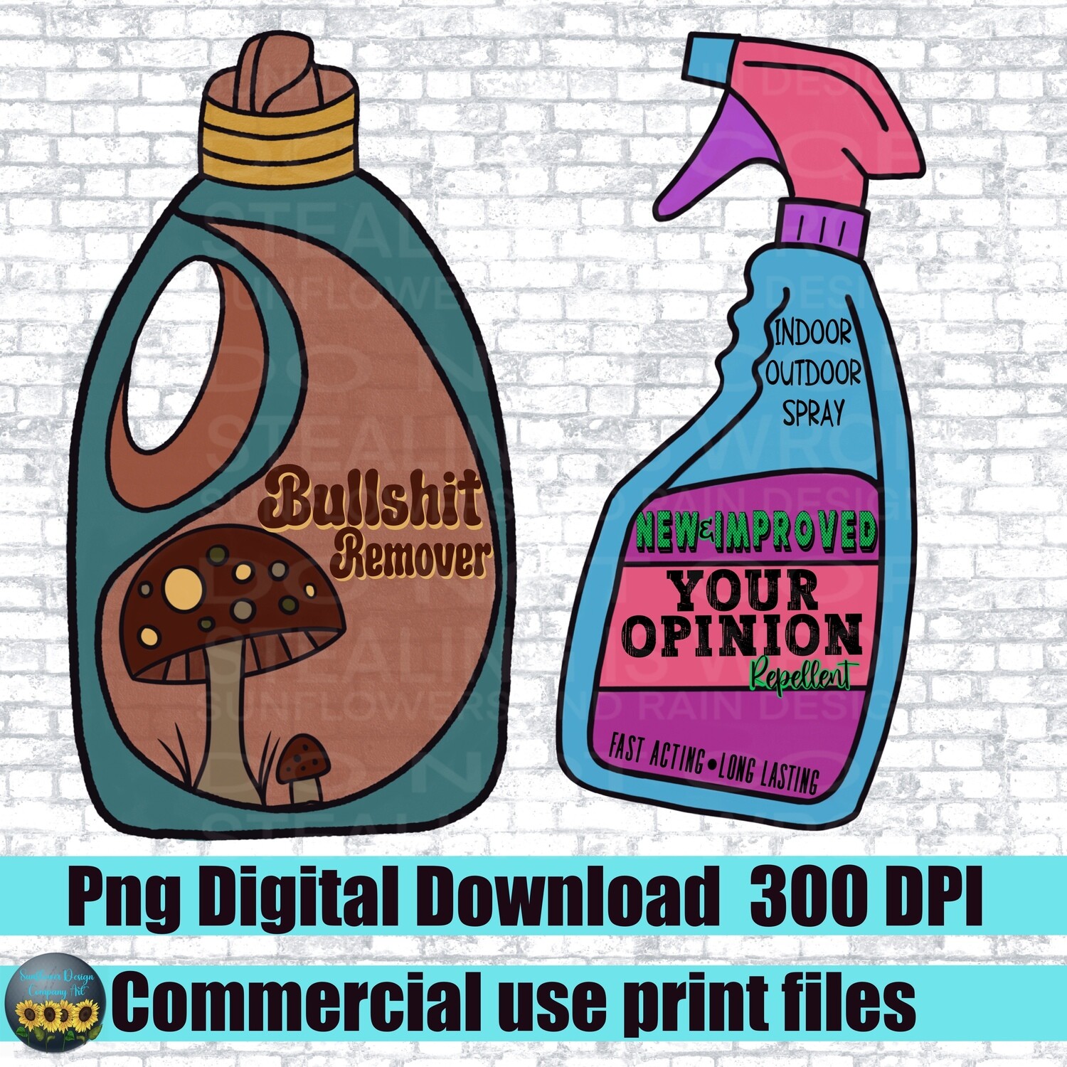 Funny sarcastic cleaning bottles bundle  png file for sublimation T-shirts. Digital download. Instant download. Sublimation design