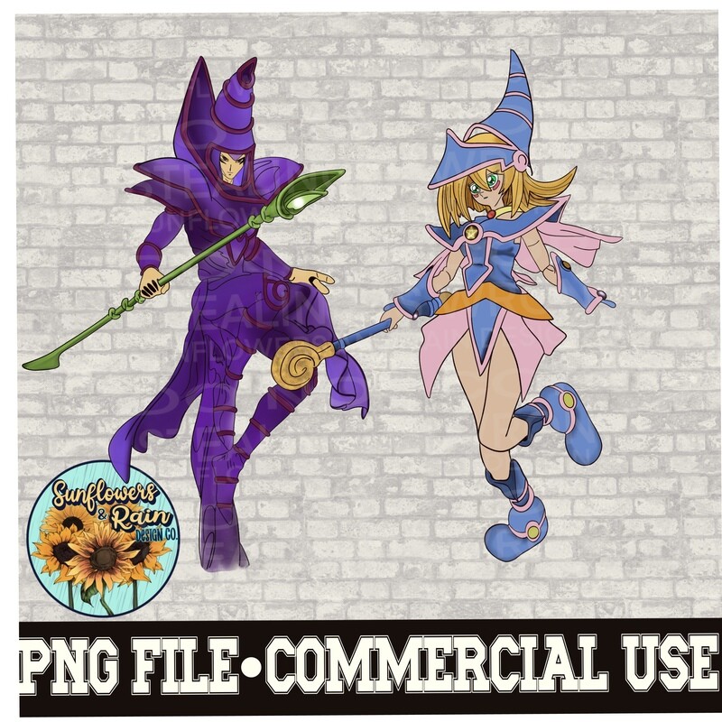 Anime clipart individual  png files included  digital download, Sublimation design.