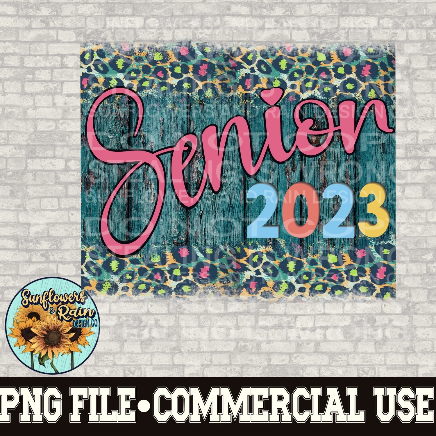Retro senior 2023  png files included  digital download, Sublimation design.