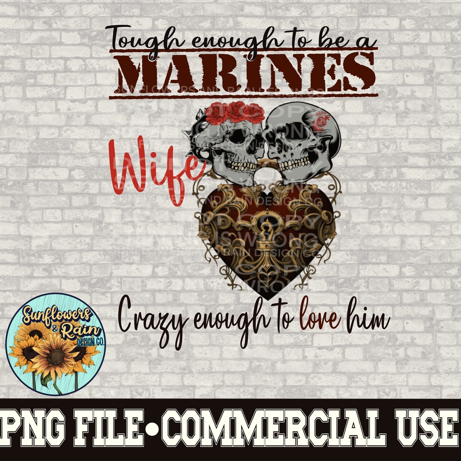 Marines wife digital download, Sublimation design.