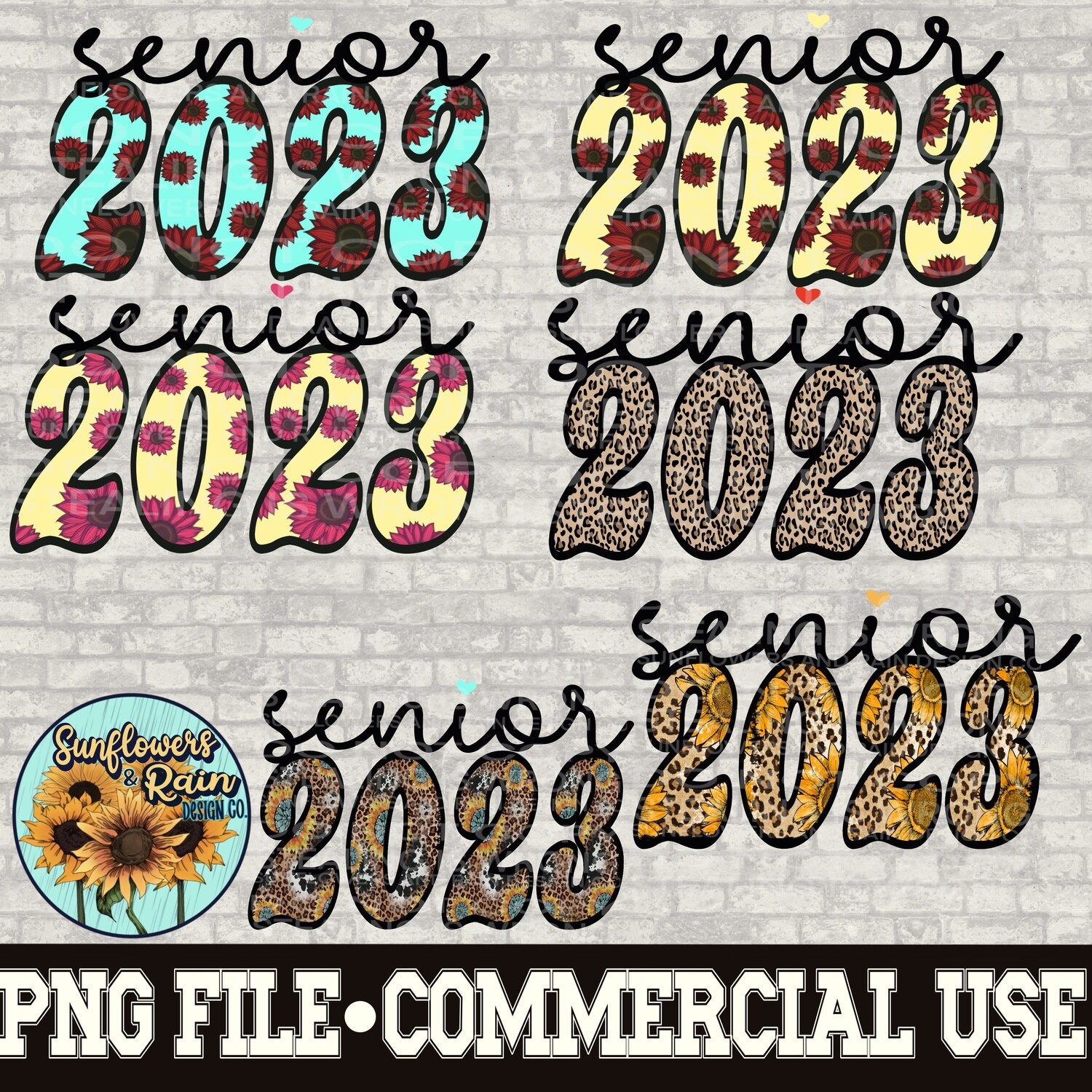 senior 2023 bundle  png files included  digital download, Sublimation design.