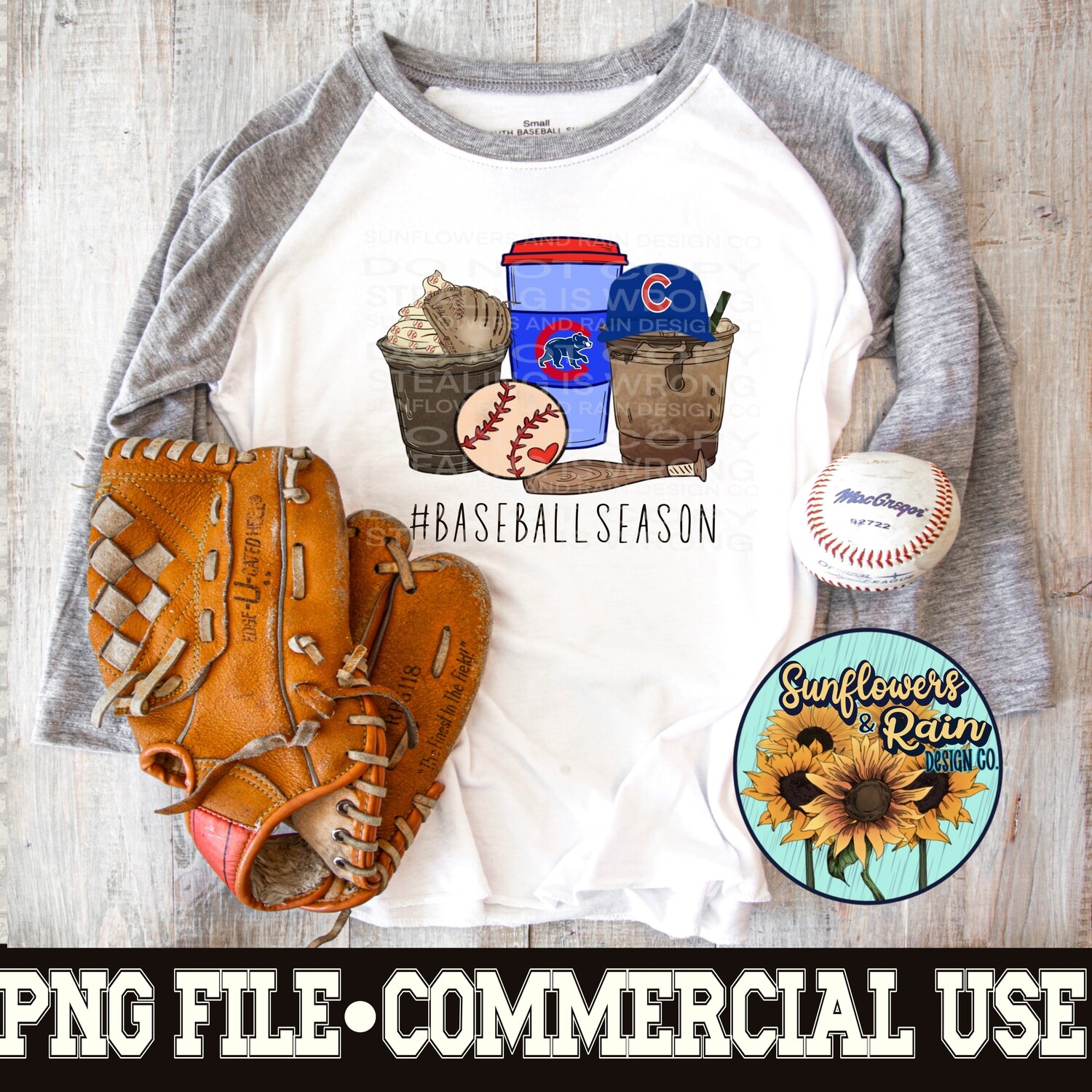 Cubs  coffee png files included  digital download, Sublimation design.