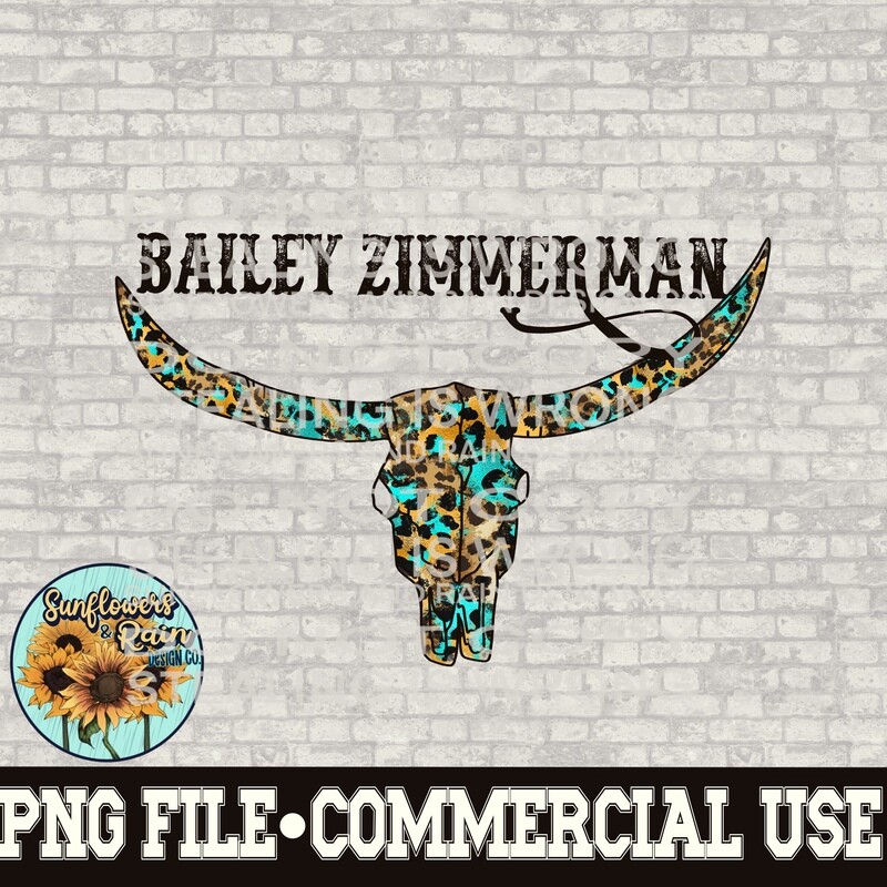 Zimmerman leopard print skullpng file  included  digital download, Sublimation design.