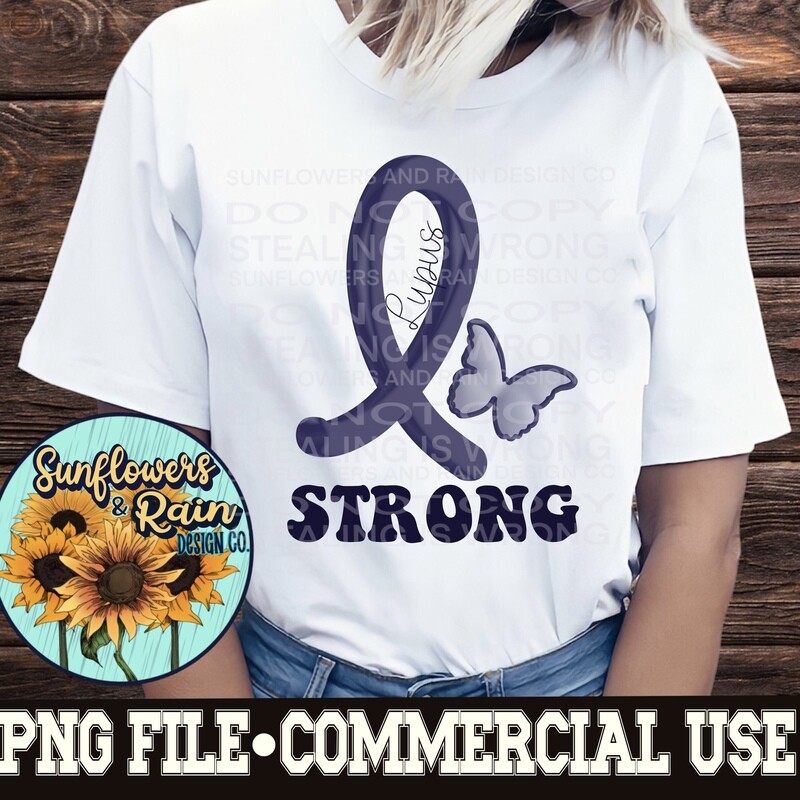 Lupus Strong Png file for sublimation. Digital download