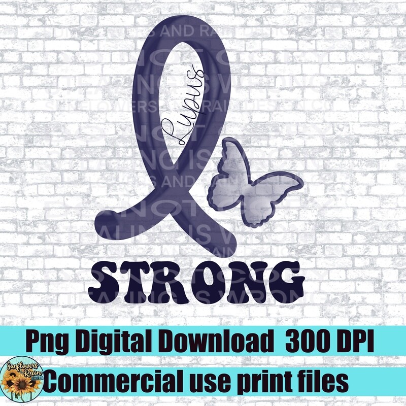 Lupus Strong Png file for sublimation. Digital download