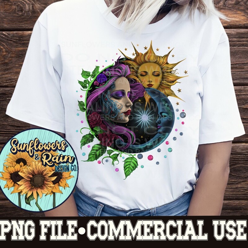 Mother Nature png file for sublimation or Dtf. Digital download only