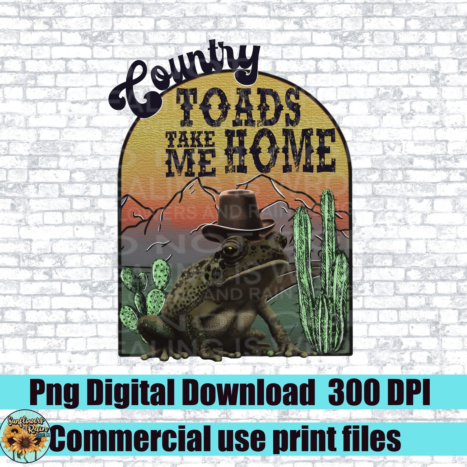 Country Toads take me home  png file for sublimation or Dtf. Digital download only