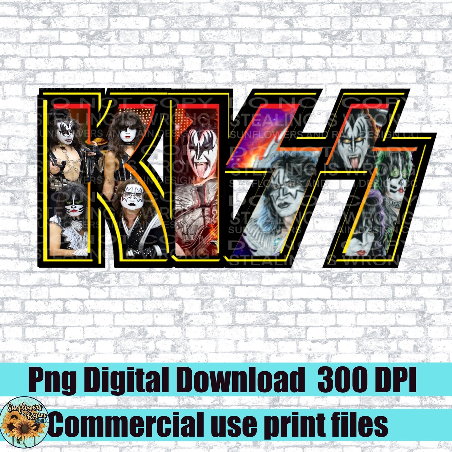 Kiss png file for sublimation and dtf. Digital download