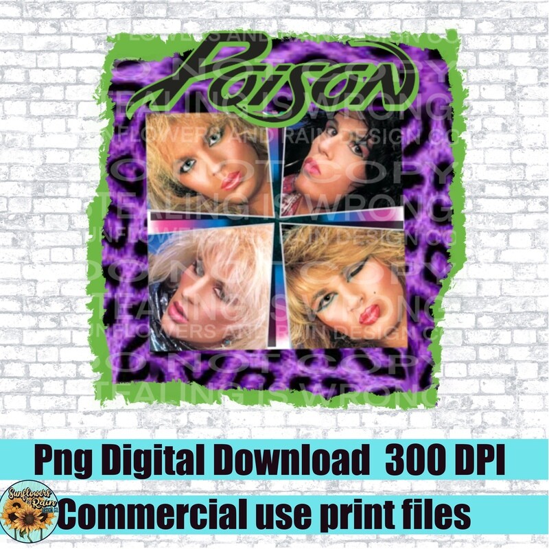Poison  png file for sublimation and dtf. Digital download