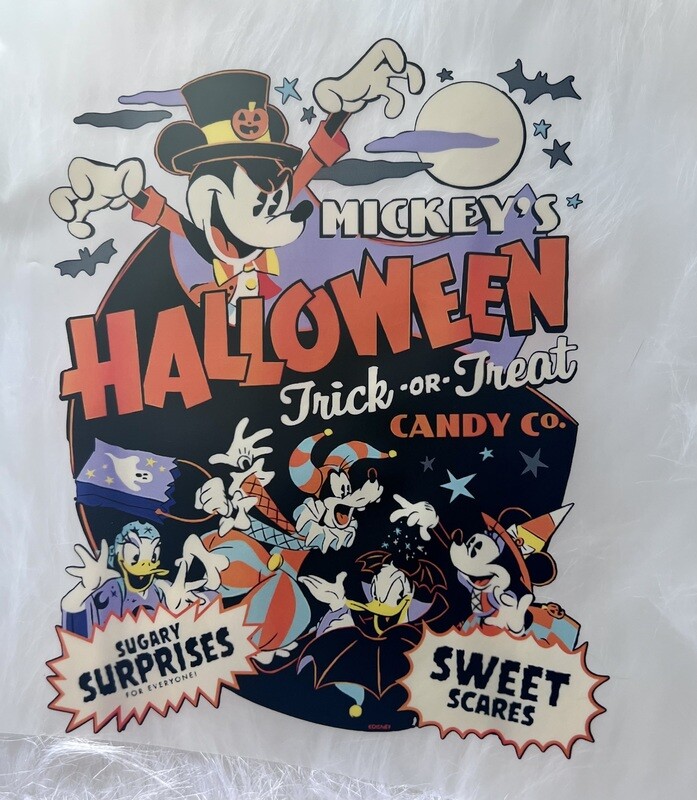 Mickey Halloween  Dtf transfer