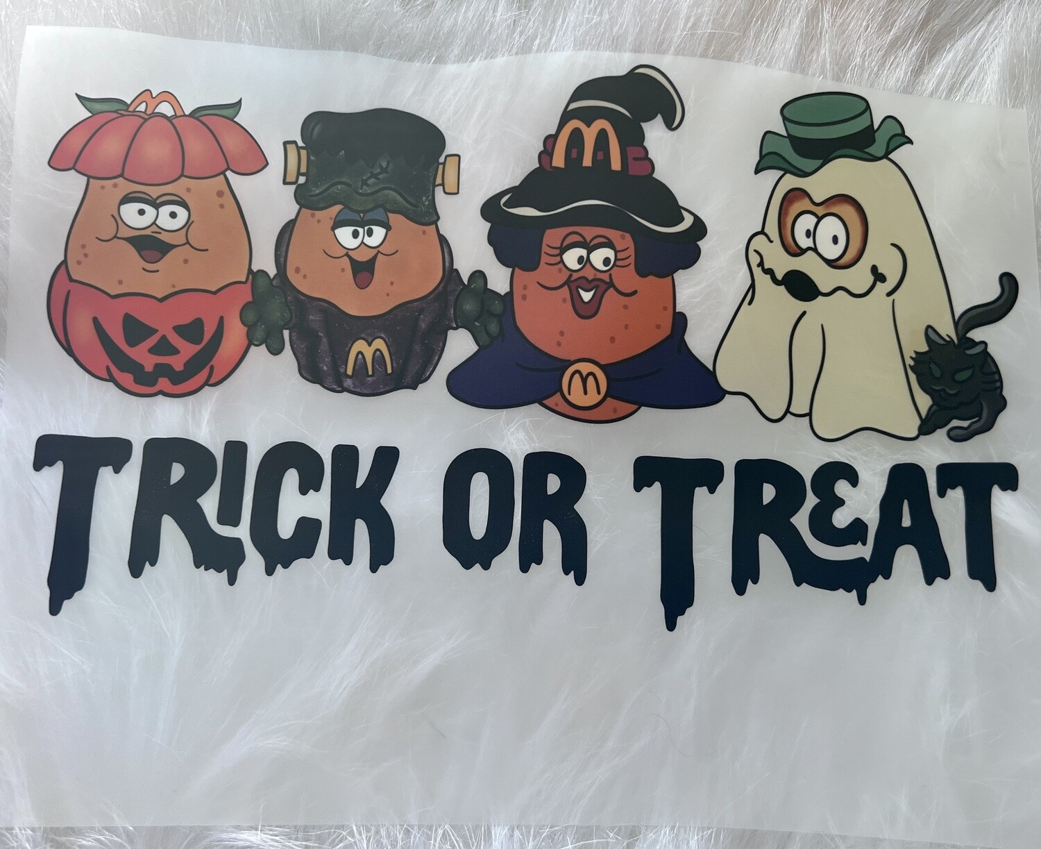 Treat or treat McNuggets  Dtf transfer.