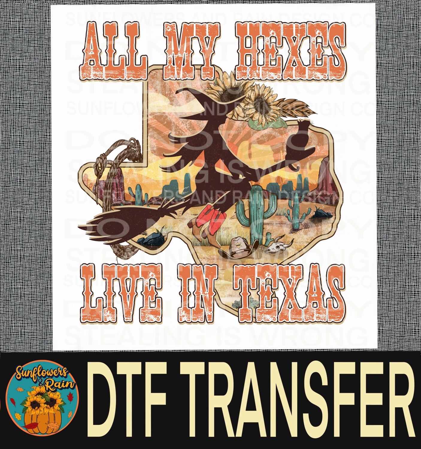 All my hexes live in Texas Dtf transfer.