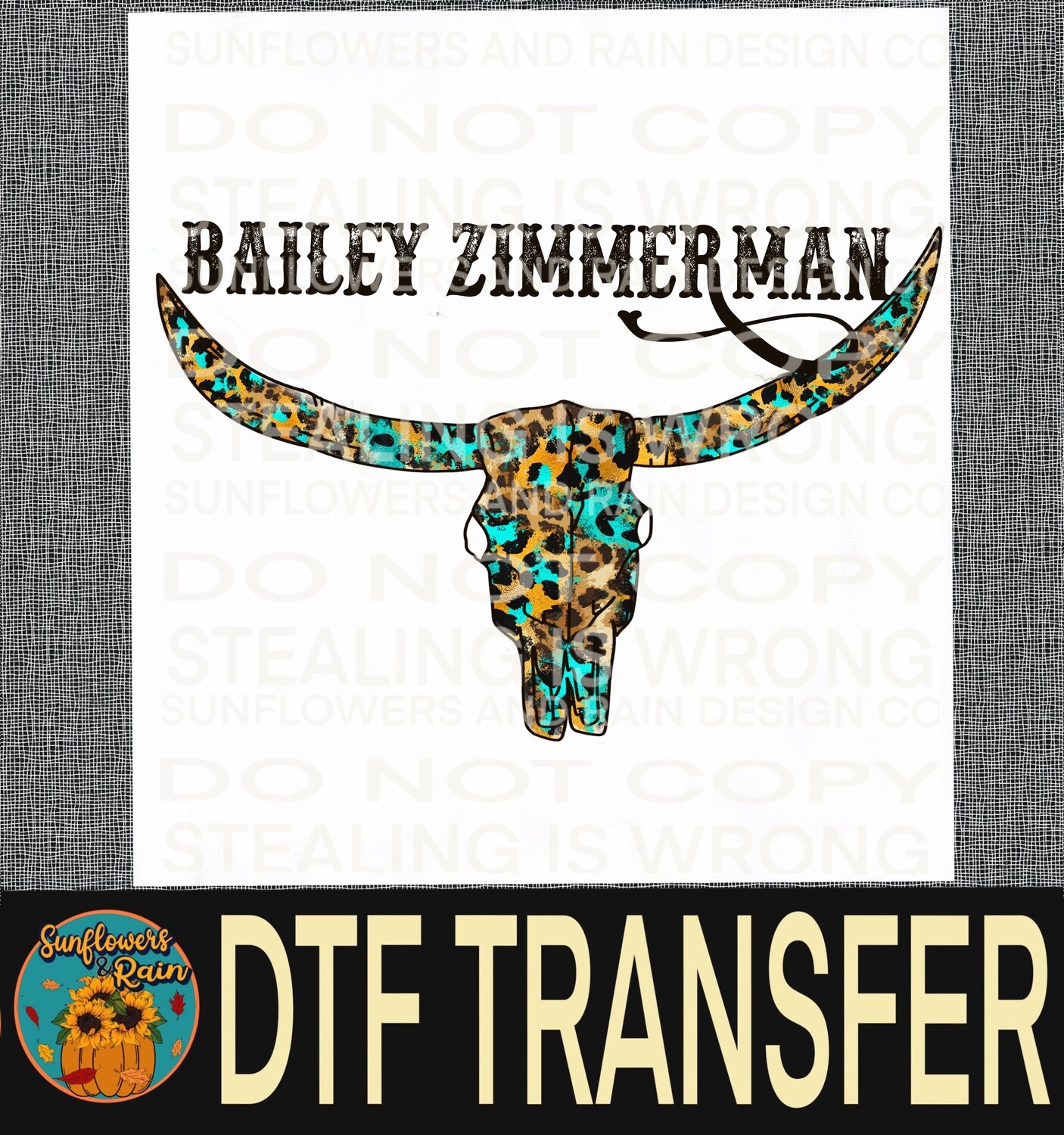 Bailey Zimmerman  Dtf transfer.