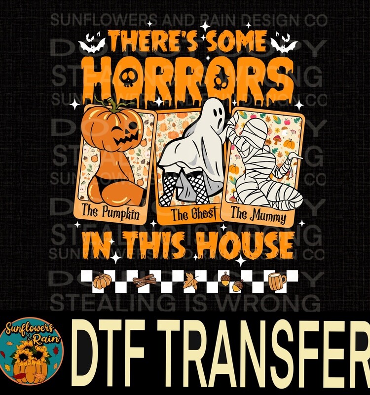 There’s some horrors in this house Dtf transfer.